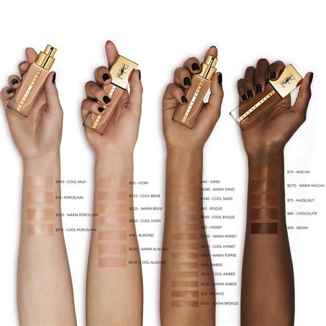 ysl teint touche eclat foundation dupe|ysl touche eclat colour chart.